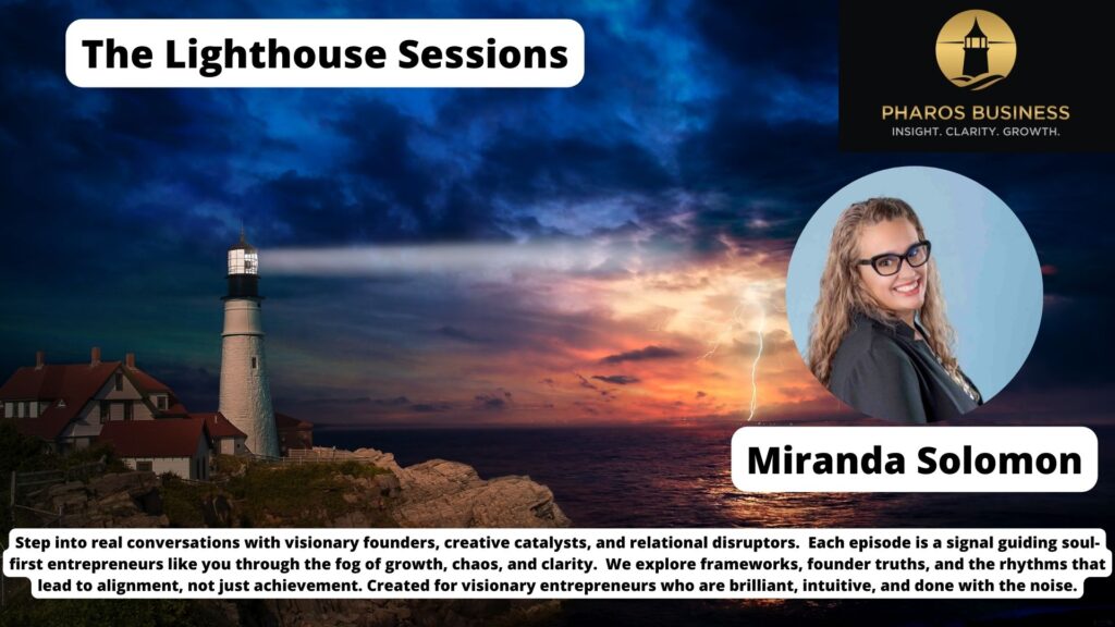 Miranda Solomon: Stop Trying to Fit in! How Visionary Founders Master Chaos